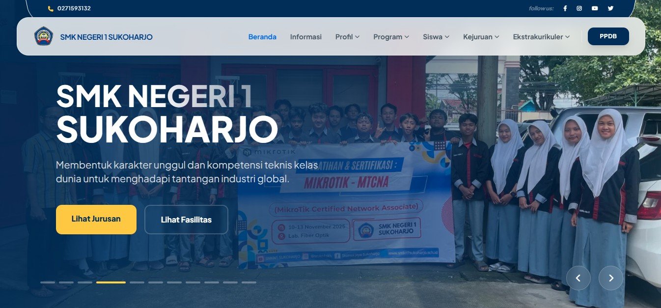 Website SMKN 1 Sukoharjo